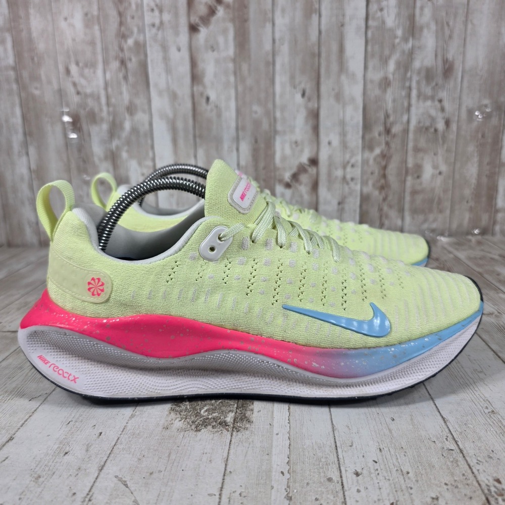 Nike ReactX Infinity Run 4 Womens Running Shoes Barely Volt Pink FZ3968-700 11